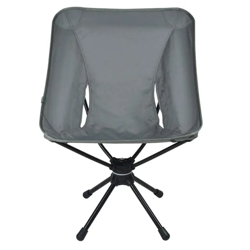 Chaise Camping Pivotante Gris