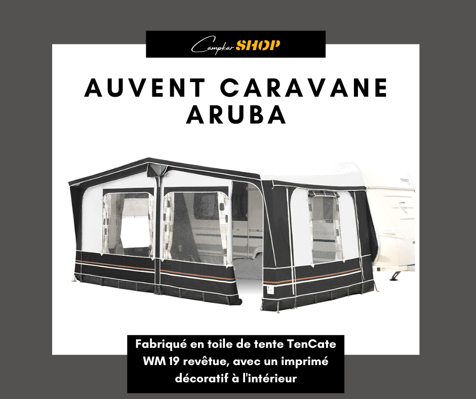 Auvent Gonflable Pour Camping-Car Santa 3.5m - Campkar.Shop