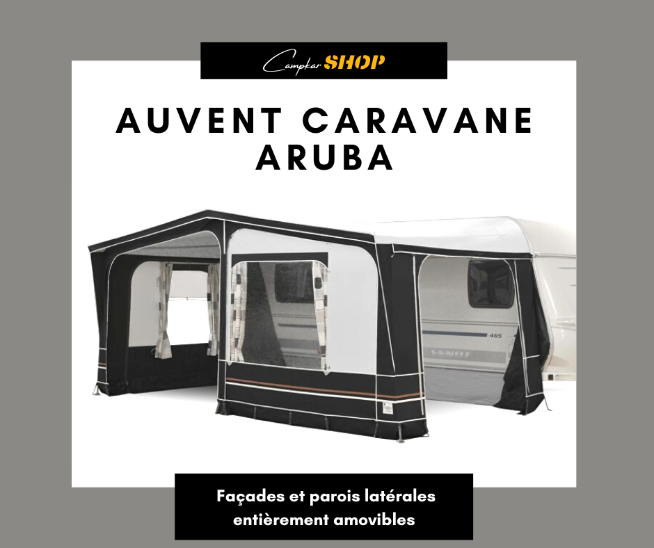 Auvent Gonflable Pour Camping-Car Santa 3.5m - Campkar.Shop