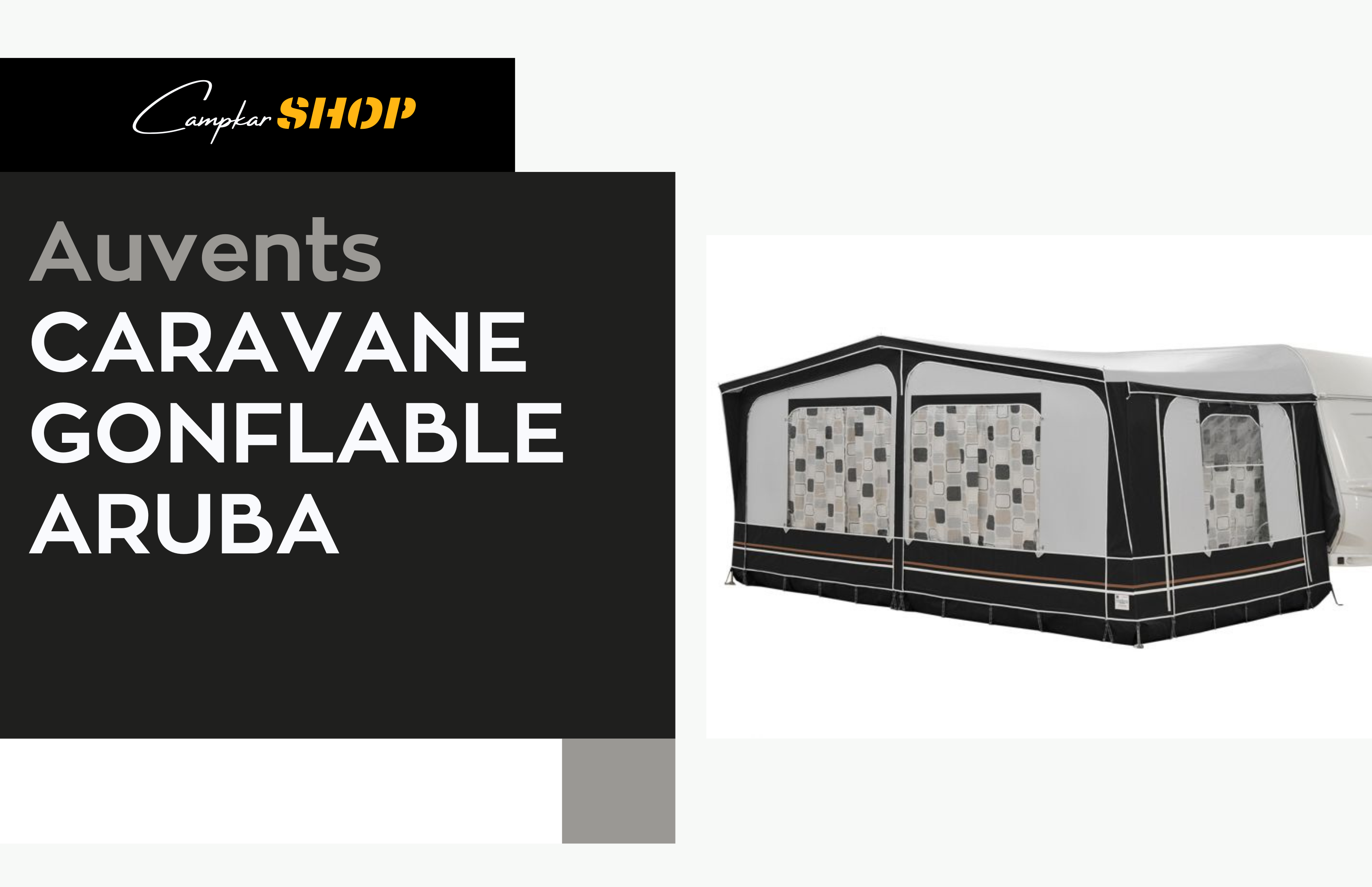 Solette de Caravane 2,40m - Campkar.Shop