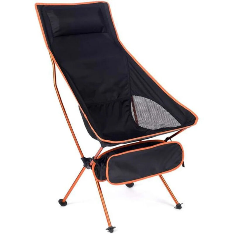 Chaise Longue Pliante Orange