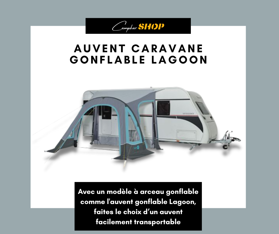 Auvent Gonflable Pour Camping-Car Santa 3.5m - Campkar.Shop