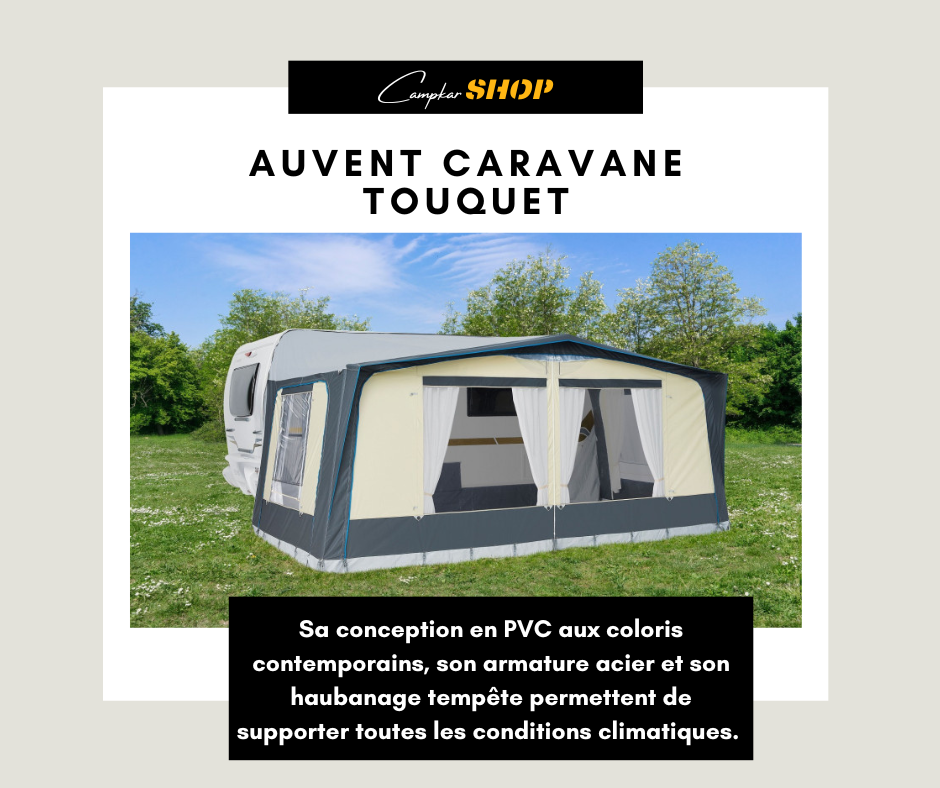 Auvent Gonflable Pour Camping-Car Santa 3.5m - Campkar.Shop