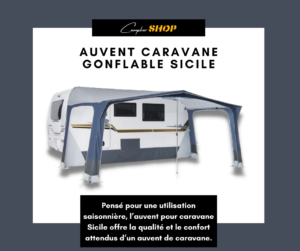 Auvent Gonflable Pour Camping-Car Santa 3.5m - Campkar.Shop