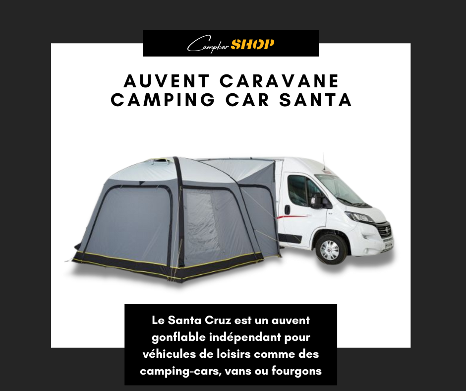 Auvent Gonflable Pour Camping-Car Santa 3.5m - Campkar.Shop