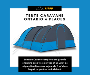 Tente camping 8 places Trigano BILBAO 8