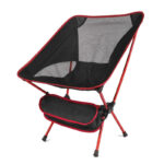 Chaise Lunaire Pliante Rouge