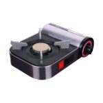 Mini Réchaud de Camping Portatif avec Brûleur et Cassette pour Gril à Gaz