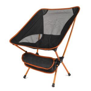 Chaise Lunaire Pliante Orange