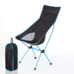 Chaise Longue Pliante Bleu Clair