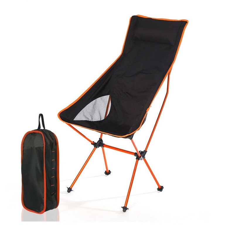 Chaise Longue Pliante Orange