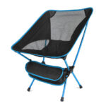 Chaise Lunaire Pliante Bleu Clair