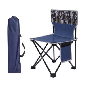 Chaise Pliante Portable Army Blue