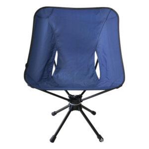 Chaise Camping Pivotante Bleu