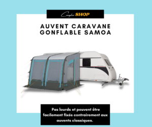 Auvent Gonflable Pour Camping-Car Santa 3.5m - Campkar.Shop