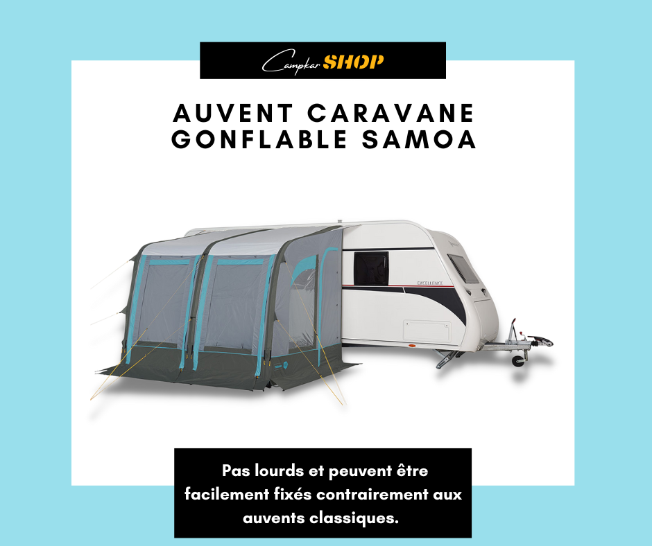 Auvent Gonflable Caravane SAMOA - Campkar.Shop