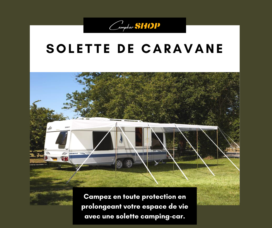 Auvent Gonflable Pour Camping-Car Santa 3.5m - Campkar.Shop